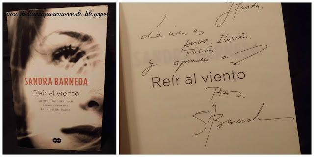 Primer libro terminado del Verano: Reir al viento de Sandra Barneda Primer libro terminado del Verano: Reir al viento de Sandra Barneda