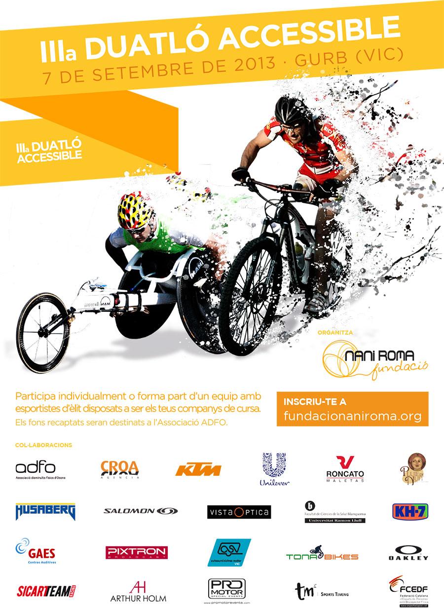 III Duatlon Accesible de la Fundación Nani Roma III Duatlon Accesible de la Fundación Nani Roma