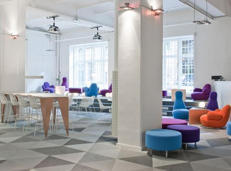 Las oficinas de Skype en Estocolmo, Suecia Las oficinas de Skype