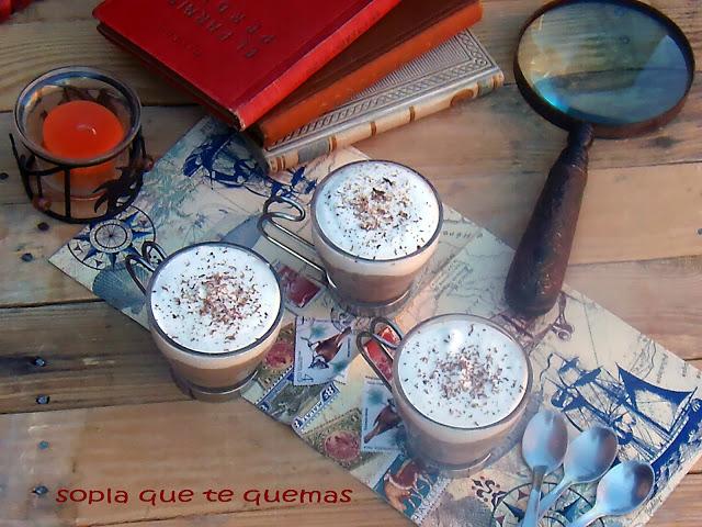 CAPUCCINO DE SETAS CON CREMA DE QUESO, (ASALTABLOGS DE JULIO) CAPUCCINO DE SETAS CON CREMA DE QUESO, (ASALTABLOGS DE JULIO)