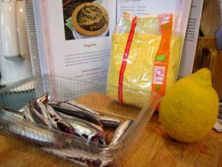 Boquerones fritos rebozados en polenta Boquerones fritos rebozados en polenta