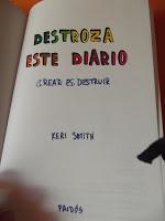 Destroza este diario, Keri Smith