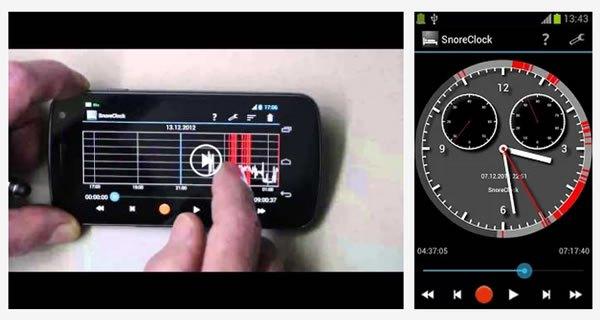 SnoreClock: Una aplicación que analiza tu sueño y ronquidos snore-clock-gde