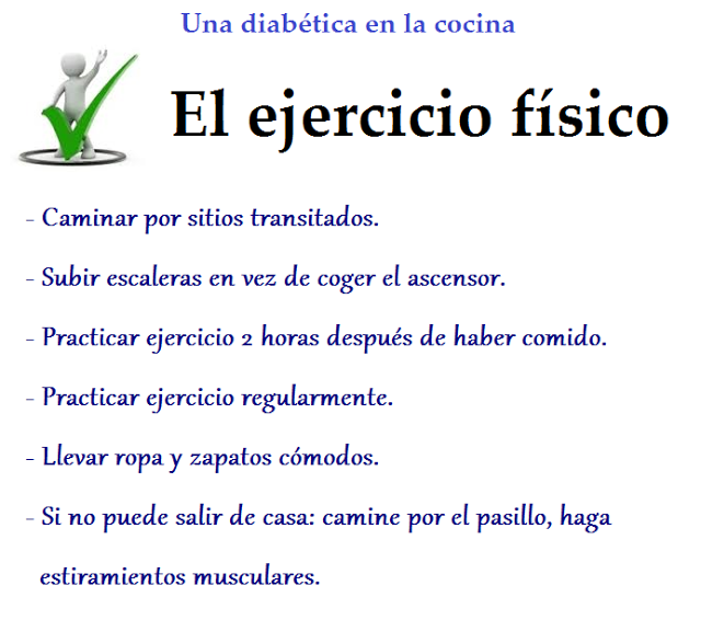 La diabetes y.....El ejercicio físico