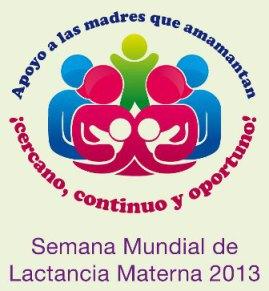 Semana mundial lactancia materna 2013