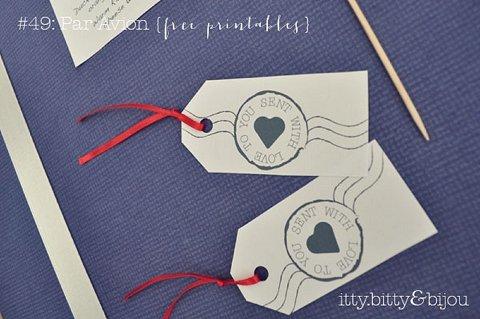 Imprimible de boda: Postales y tarjetas