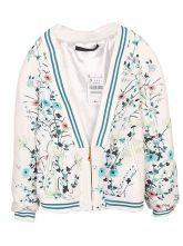 Favorites Sheinside Blanca de manga larga chaqueta de Phoenix Floral Print