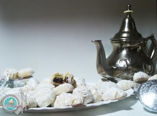 Dulces de eid al-fitr 1: Mamowl de dátiles-Helwa de tmar-Delicias de dátiles.