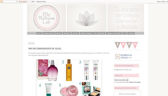 Mis 10 blogs de belleza favoritos My Wellness Lab