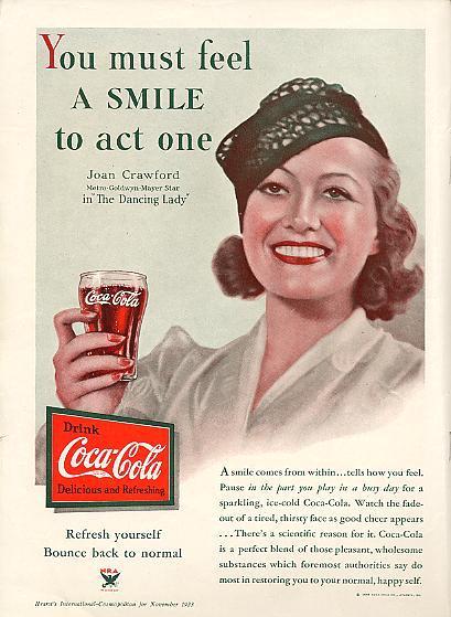 Joan Crawford Coca Cola
