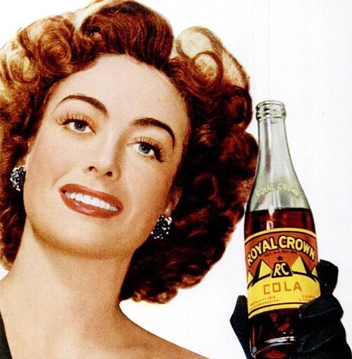 Joan Crawford - Anuncio Royal Crown Cola