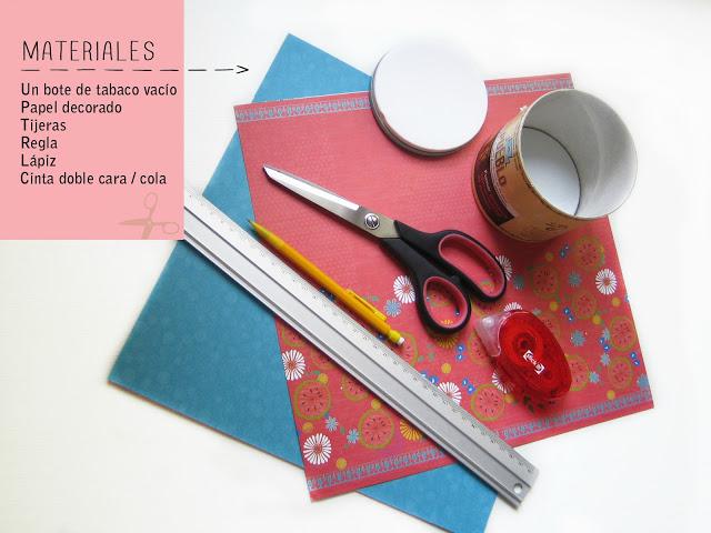 DIY: bote forrado DIY: bote forrado