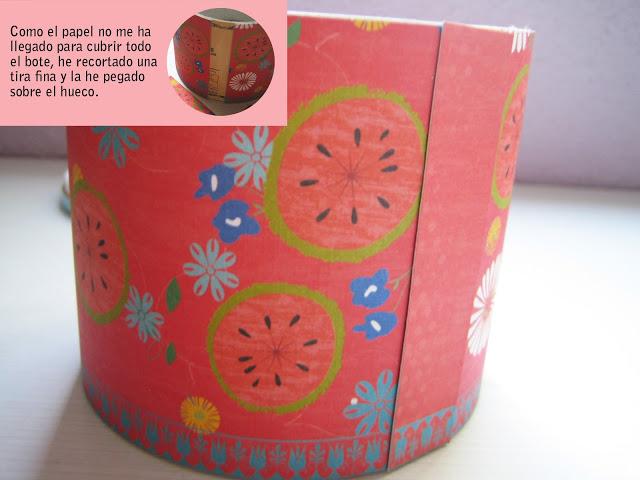 DIY: bote forrado DIY: bote forrado