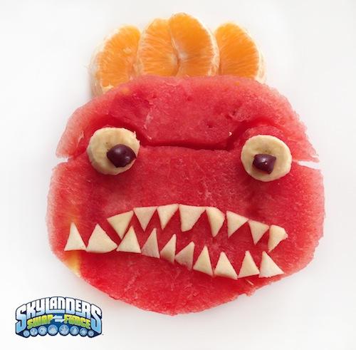 Divertida merienda de Skylanders SWAP Force #SkylandersFruta Skylanders SWAP Force Hot Head