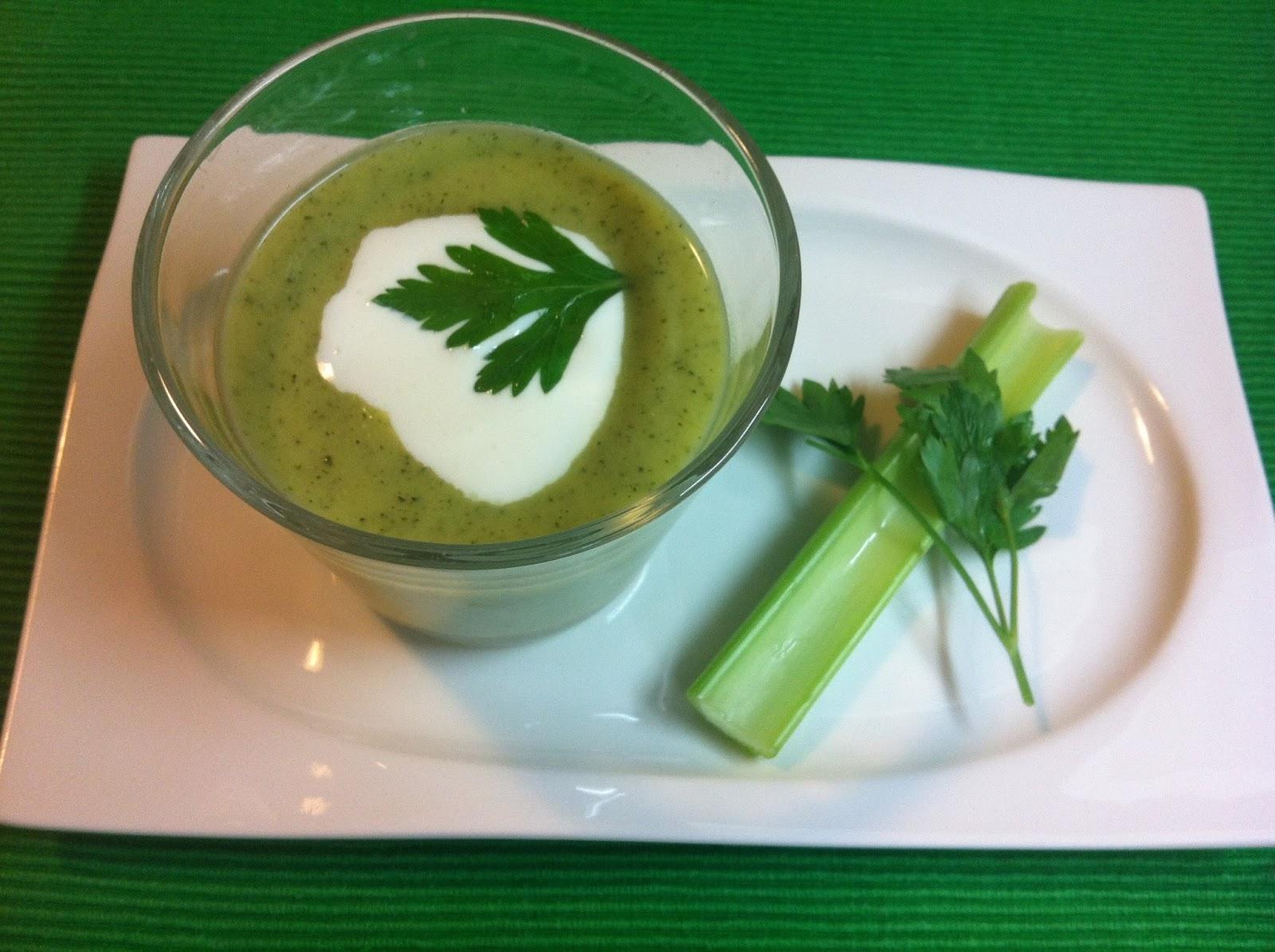 Crema Verde De Calabacín Crema Verde De Calabacín
