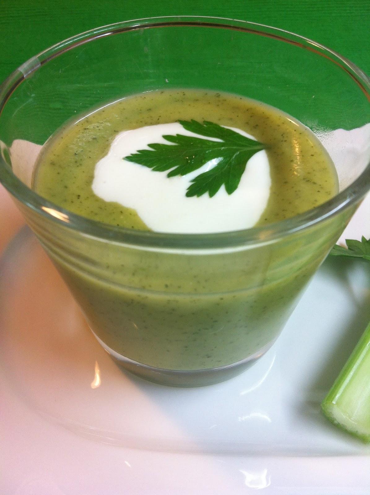 Crema Verde De Calabacín Crema Verde De Calabacín