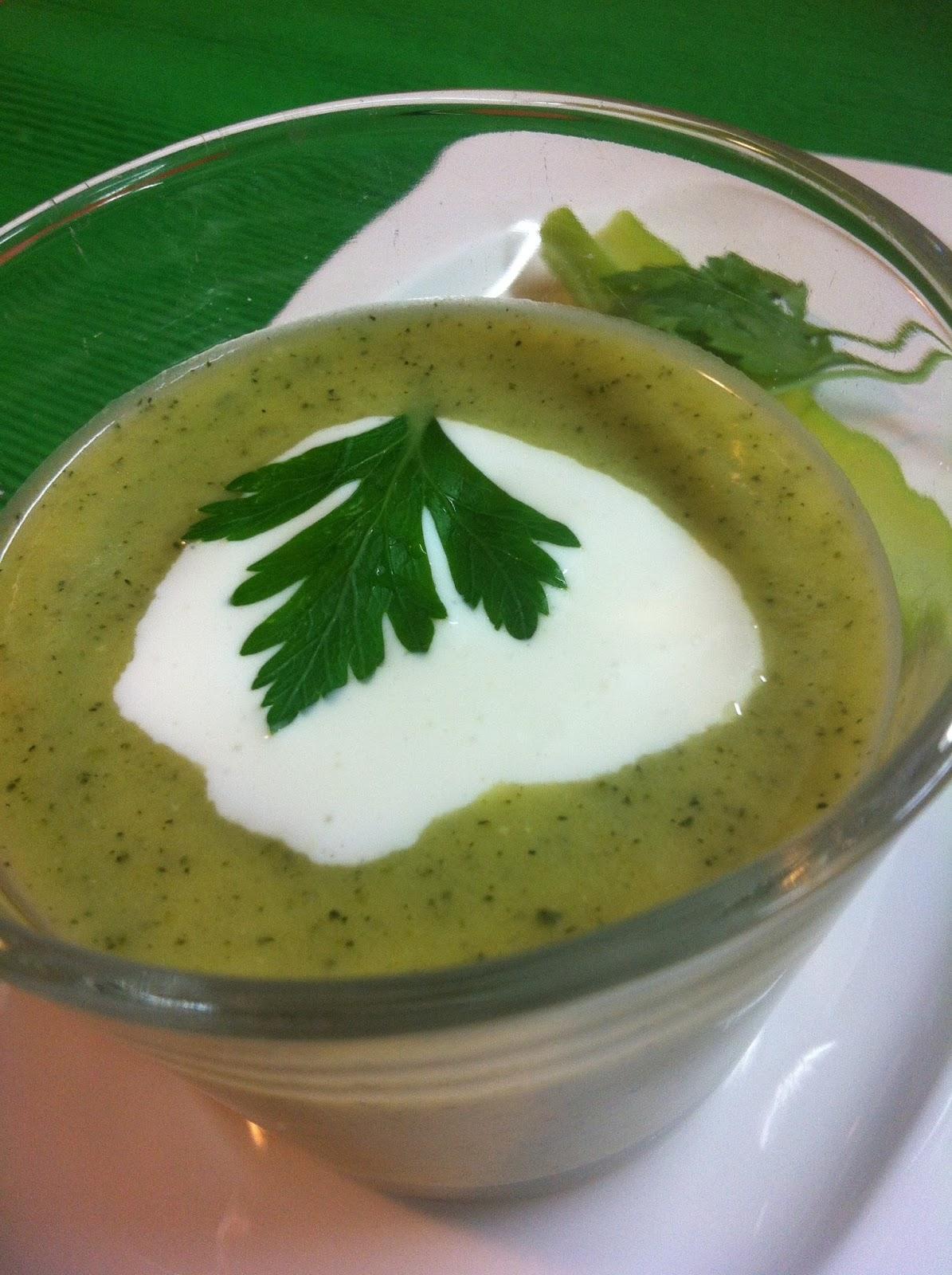 Crema Verde De Calabacín Crema Verde De Calabacín