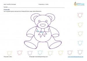 Fichas para niños de 2 años 05 preescritura 2 años_punteado