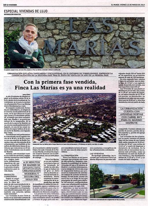 A-cero Projects El estudio de arquitectura A-cero en la prensa