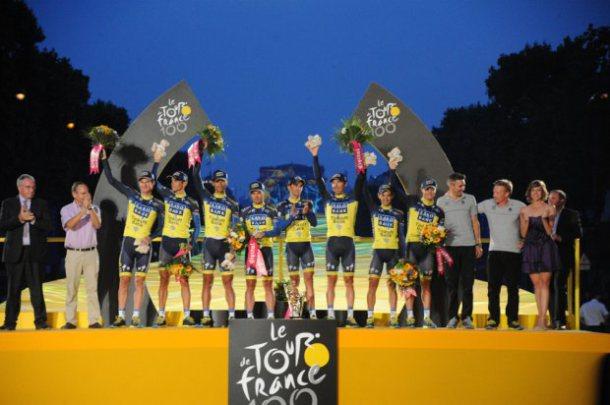 Team SaxoBank-Tinkoff,  Mejor Equipo del Tour de Francia 2013 (Foto: Le Tour)