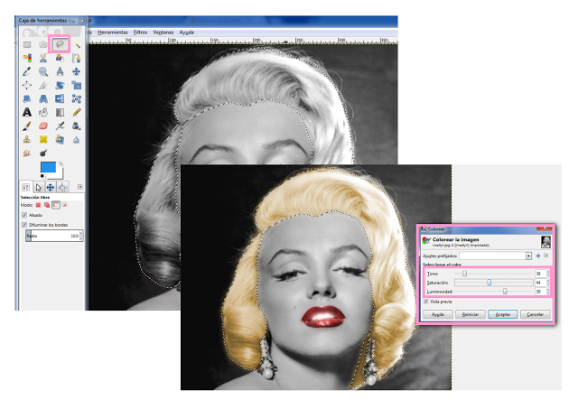 Como colorear fotos antiguas con GIMP Como colorear fotos antiguas con GIMP