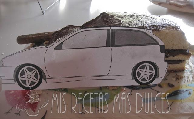 TARTA 3D COCHE SEAT IBIZA TARTA 3D COCHE SEAT IBIZA