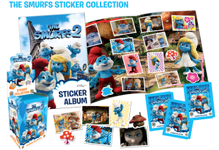 Los cromos de los Pitufos 2, producidos por Giromax, a la venta en España Los cromos de los Pitufos 2, producidos por Giromax, a la venta en España