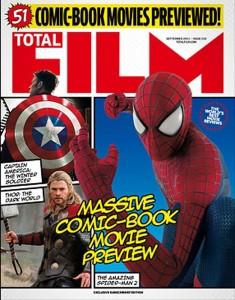 Portada de Total Film con las nuevas películas de Spidey, Thor y Capi Portada de Total Film con Spidey, el Capi y Thor