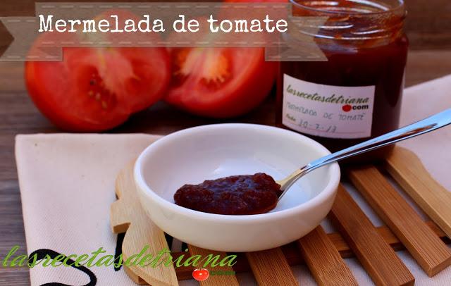 Mermelada de tomate y aceite Mermelada de tomate y aceite