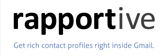 La importancia de la extensión Rapportive Logo Rapportive