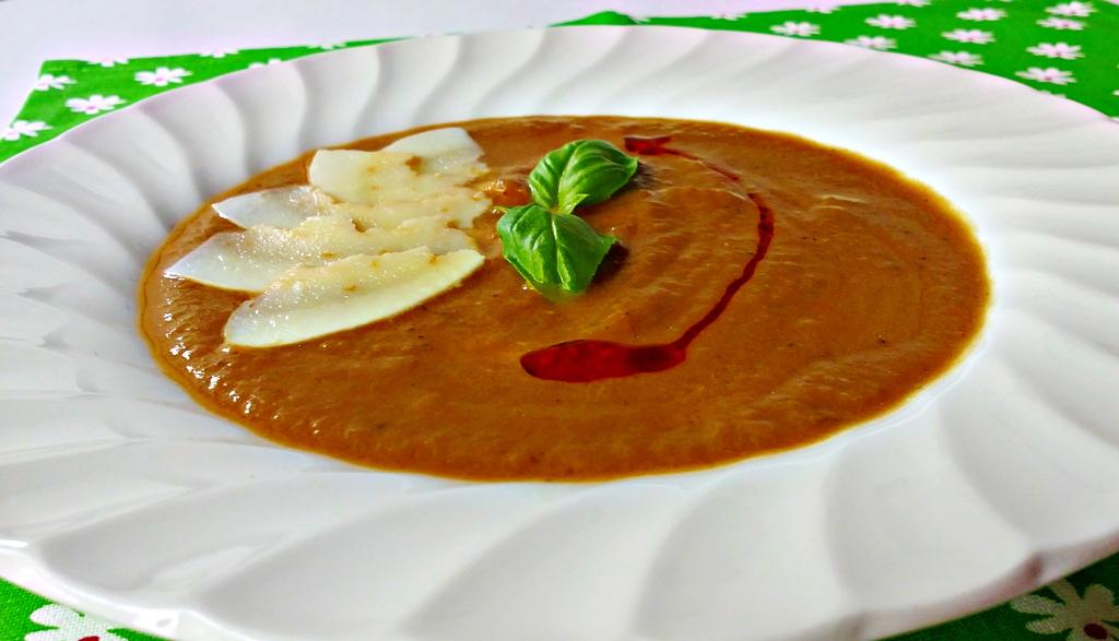 15112011141 Crema de pisto con Queso Mahón