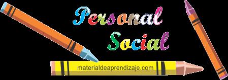 Fichas de personal social 2 años Personal social 2 años