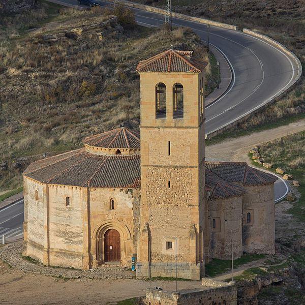 Iglesia de la Vera Cruz (Segovia) Vista_aérea_iglesia_vera_cruz