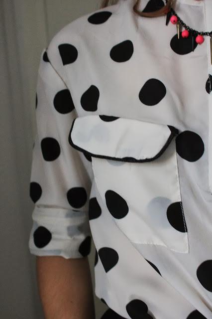 Polka dot shirt Polka dot shirt