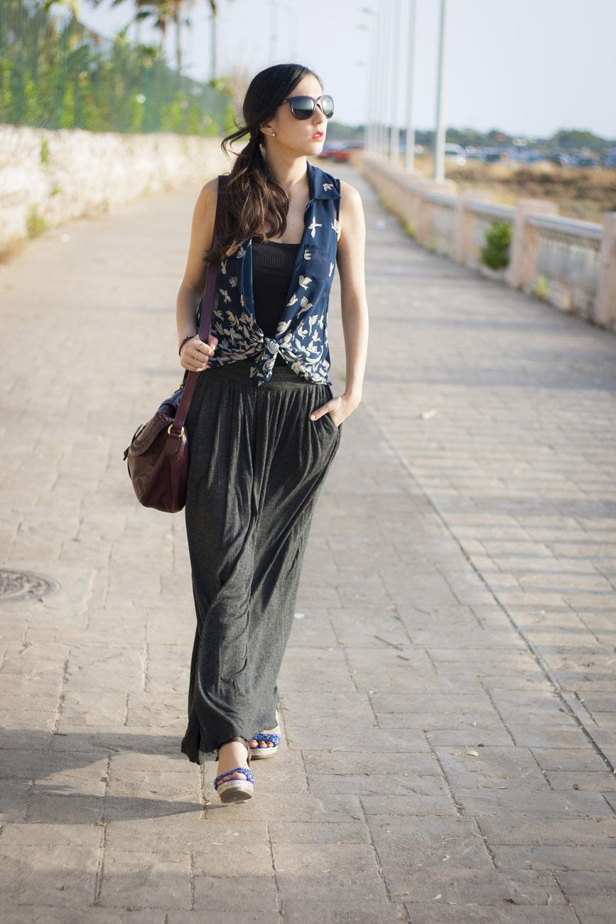 Blouse&Maxi; Skirt Blouse&Maxi; Skirt