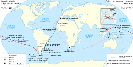 Magellan Elcano Circumnavigation-es