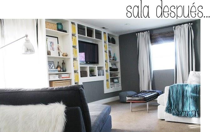 Antes y después... La casa de Chris Antes y después... La casa de Chris