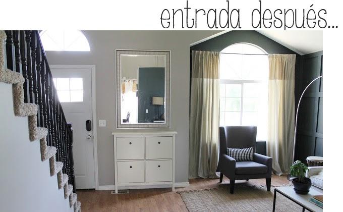 Antes y después... La casa de Chris Antes y después... La casa de Chris