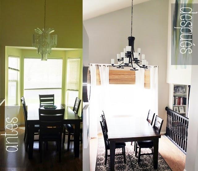 Antes y después... La casa de Chris Antes y después... La casa de Chris