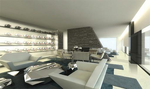 A-cero Projects NUEVA PROPUESTA DE INTERIORISMO PARA LA VIVIENDA EN LÍBANO DISEÑADA POR A-CERO: PLANTA SOTANO