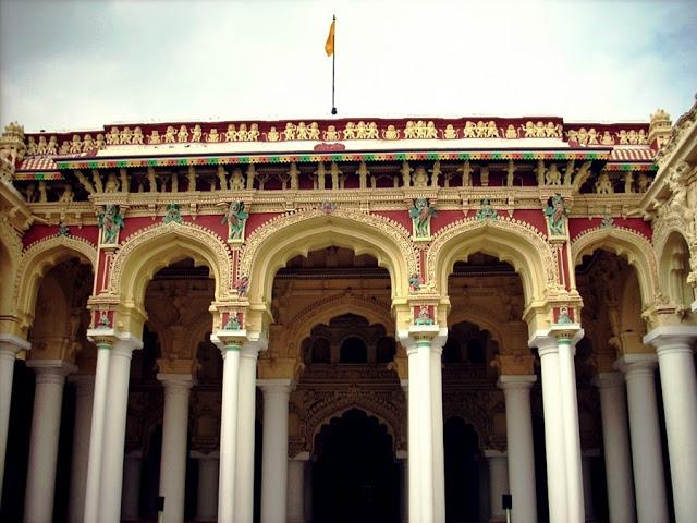 Palacio Thirumalai Nayak. Madurai,Tamil Nadu. India