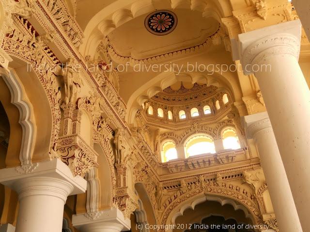 Palacio Thirumalai Nayak. Madurai,Tamil Nadu. India