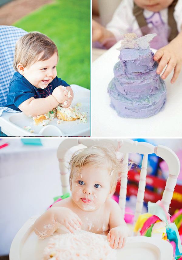 Los smash cakes, un costumbre muy divertido para el primer cumpleaños smash cakes fiesta primer cumpleaños