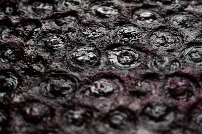 Bizcocho boca abajo de arándanos Bizcocho boca abajo de arándanos