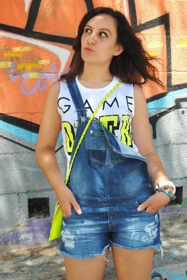 Denim dungaree Denim dungaree