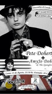 Pete Doherty actuará en Madrid el 12 de agosto