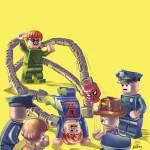 Algunas portadas alternativas de LEGO que hacen homenaje a clásicos Mighty Avengers Nº 1