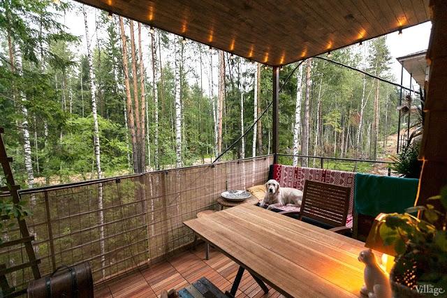 Industrial and Rustic mix in russian apartment Industrial and Rustic mix in russian apartment