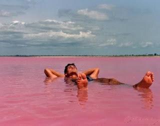 El lago Hillier, donde todo se ve de color de rosa