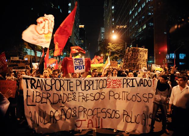2013 Protestas en Brasil - foto: Agencia Brasil